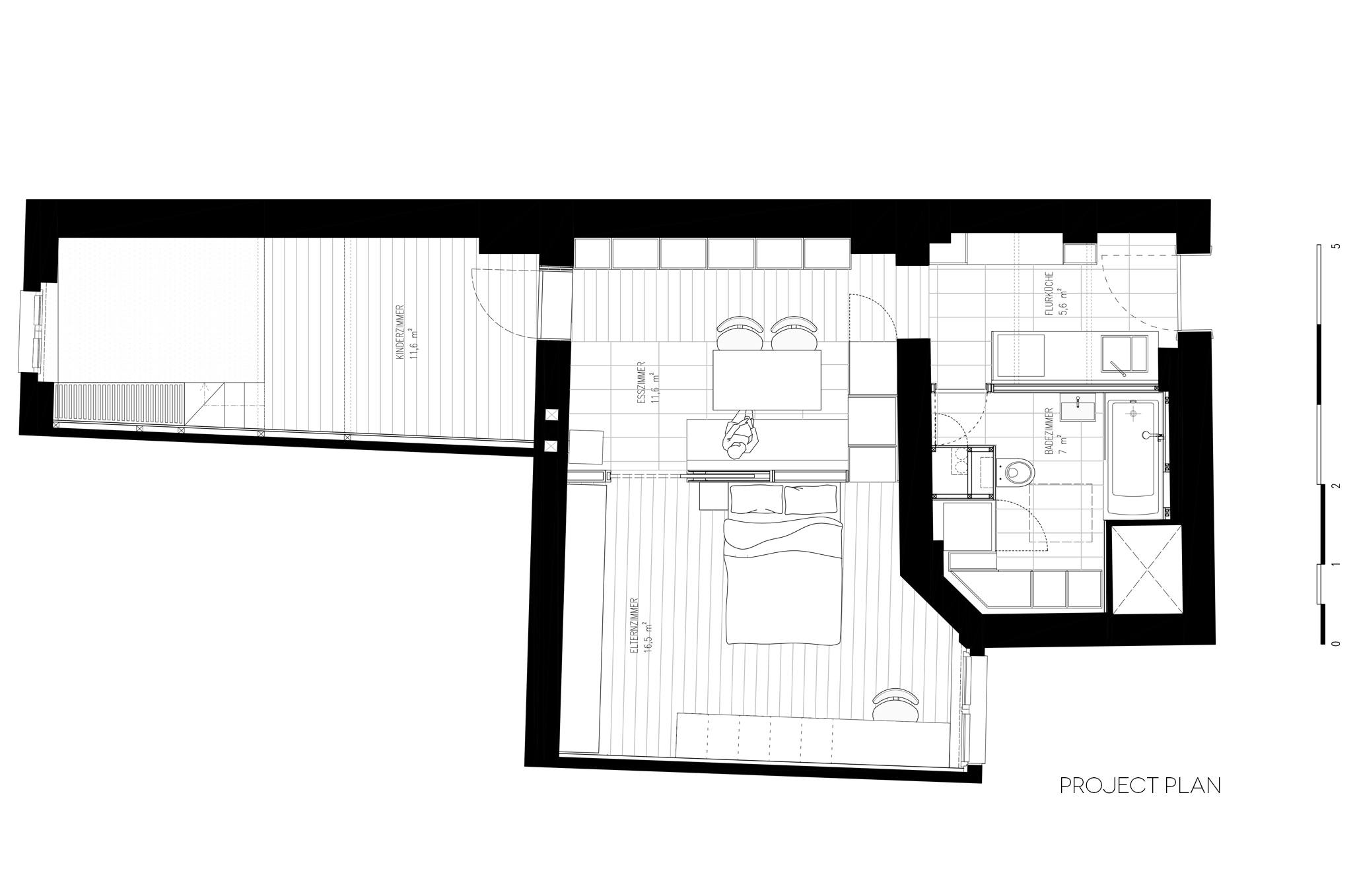 Paola Bagna Apartment AM106 Berlin Plan02 - Apartment AM106