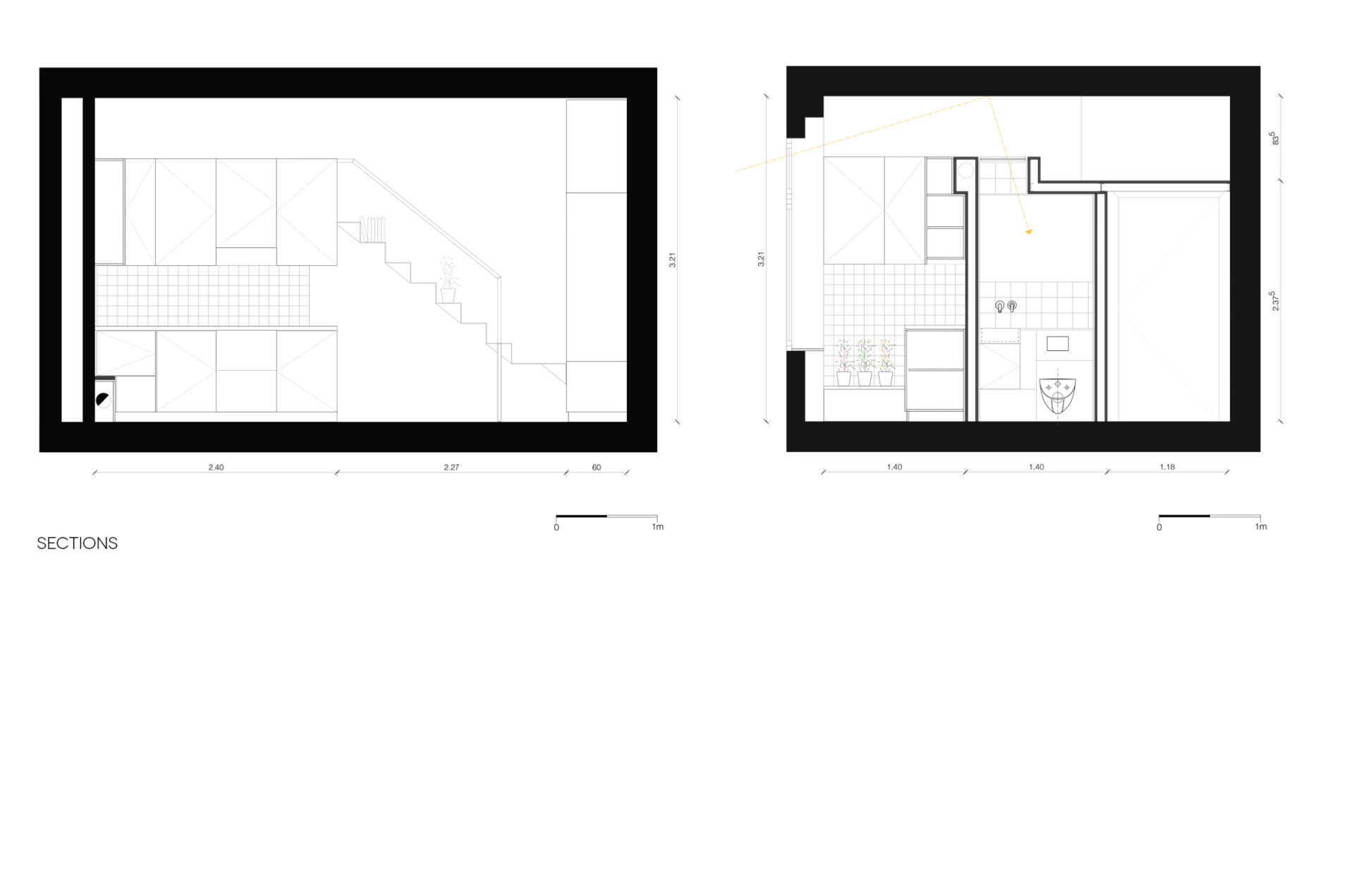 Paola Bagna Microapartment Berlin Plan 03 - Micro Apartment Moabit