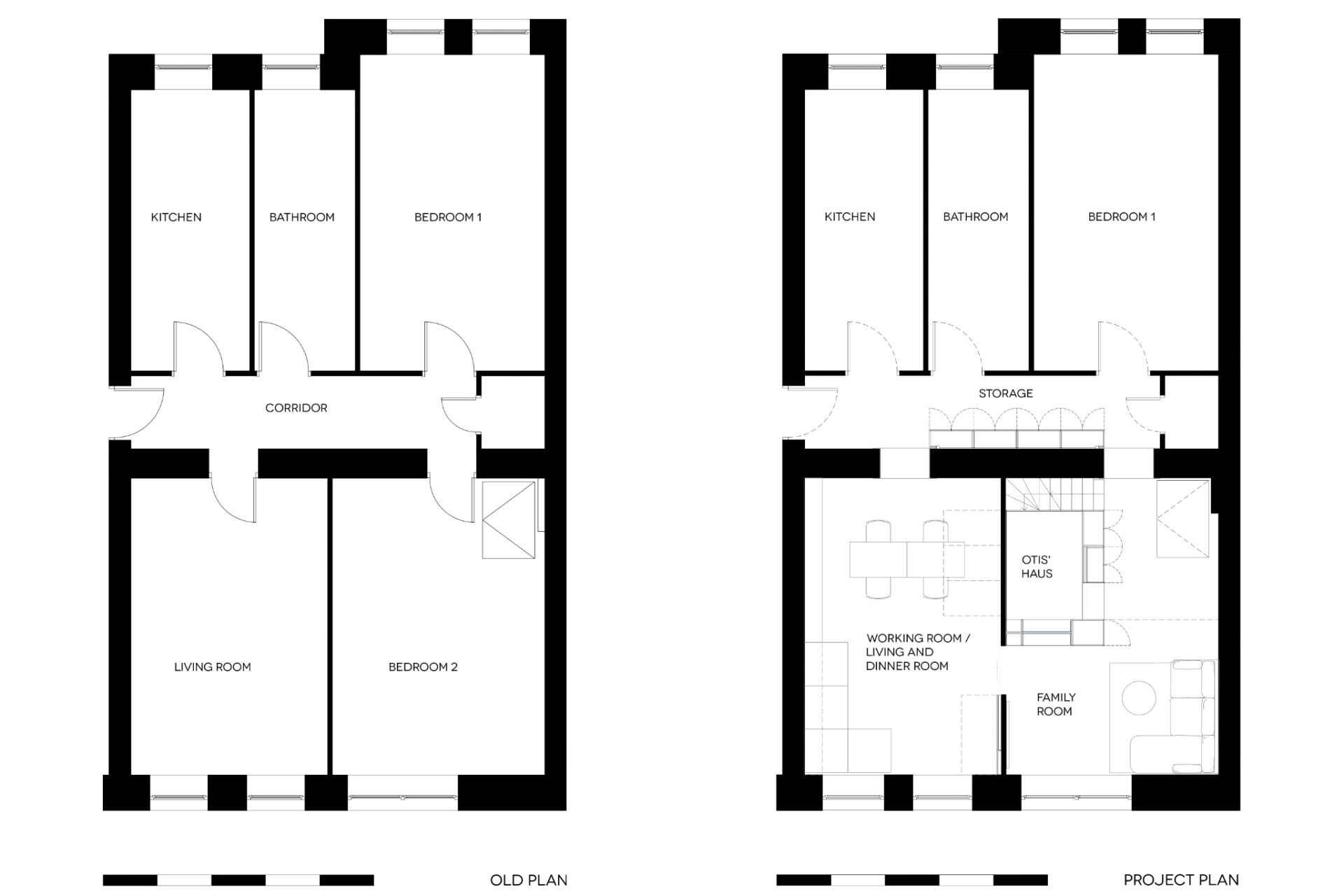 Paola Bagna Otis Haus Berlin Plans - Otis' Haus