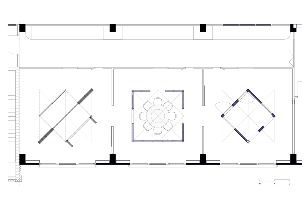 Paola Bagna Showroom Pollmeier Hovelhof Plan - Showroom Pollmeier